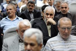 مراسم ترحیم همسر محسن آرمین