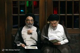 مراسم ترحیم همسر محسن آرمین
