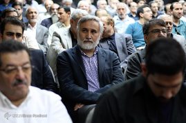 مراسم ترحیم همسر محسن آرمین