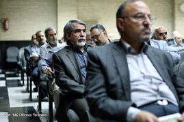 مراسم ترحیم همسر محسن آرمین