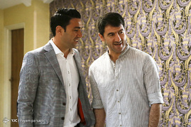 خداحافظی جواد نکونام از فوتبال در موسسه خیریه بهشت امام رضا‎(ع)
