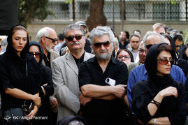 مراسم تشییع پیکر جمشید ارجمند