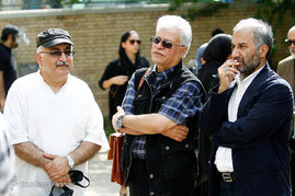 مراسم تشییع پیکر جمشید ارجمند