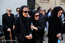 مراسم تشییع پیکر جمشید ارجمند