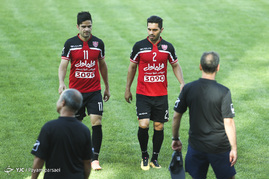 حضور طارمی در تمرین تیم پرسپولیس
