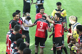 حضور طارمی در تمرین تیم پرسپولیس
