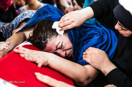 حضور اردوغان و داوود اوغلو در مراسم تشییع کشته‌شدگان کودتای نافرجام ترکیه
