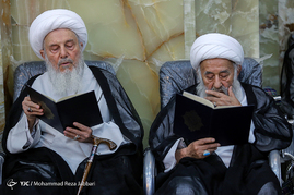 مراسم بزرگداشت پنجاه وهفتمین سالگرد ارتحال آیت الله بروجردی - قم
