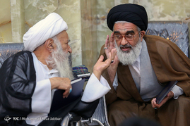 مراسم بزرگداشت پنجاه وهفتمین سالگرد ارتحال آیت الله بروجردی - قم
