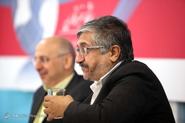 دکتر جعفر بای و دکتر حمید قبادی، در نشست تخصصی آسیب شناسی مد ولباس