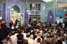 سخنرانی محمود احمدی نژاد در مسجد جامع مسعودیه