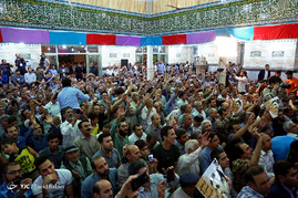 سخنرانی محمود احمدی نژاد در مسجد جامع مسعودیه