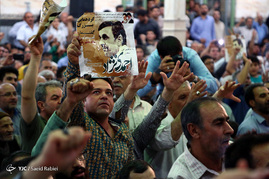 سخنرانی محمود احمدی نژاد در مسجد جامع مسعودیه