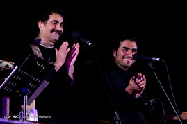 کنسرت شهرام ناظری و حافظ ناظری در باغ عفیف آباد شیراز
