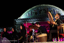 کنسرت شهرام ناظری و حافظ ناظری در باغ عفیف آباد شیراز
