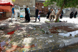 انفجار انتحاری در 