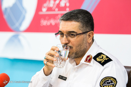 سردار سید تیمور حسینی رئیس پلیس راهنمایی و رانندگی تهران بزرگ