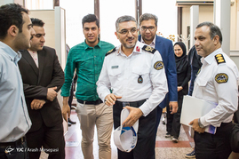 حضور سردار سید تیمور حسینی در باشگاه خبرنگاران جوان
