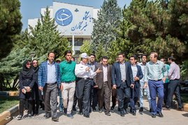 حضور سردار سید تیمور حسینی در باشگاه خبرنگاران جوان