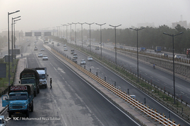 شرایط نامساعد در قم بر اثر تداوم حضور ریزگردها