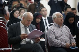 کنفرانس خبری سفیر تاجیکستان در خصوص همایش بین‌المللی تامین دسترسی همگانی به آب و بهداشت