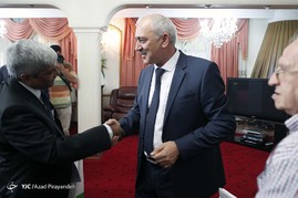 کنفرانس خبری سفیر تاجیکستان در خصوص همایش بین‌المللی تامین دسترسی همگانی به آب و بهداشت