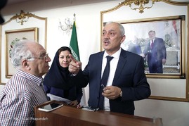 کنفرانس خبری سفیر تاجیکستان در خصوص همایش بین‌المللی تامین دسترسی همگانی به آب و بهداشت