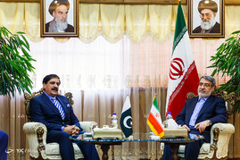 دیدار مشاور امنیت ملی پاکستان با وزیر کشور