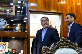 دیدار مشاور امنیت ملی پاکستان با وزیر کشور