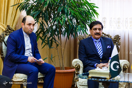 دیدار مشاور امنیت ملی پاکستان با وزیر کشور
