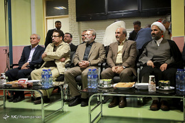 بازدید رئیس مجلس از تمرین تیم‌ وزنه برداری اعزامی به المپیک ریو
