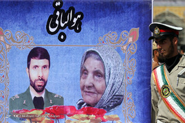 تشییع پیکر مادر شهید صیاد شیرازی - مشهد
