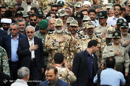 تشییع پیکر مادر شهید صیاد شیرازی - مشهد
