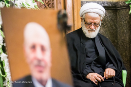 مجلس ترحیم پدر عمادالدین باقی