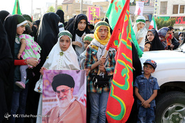 تشییع پیکر دو شهید گمنام دفاع مقدس در شیراز‎
