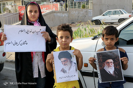 تشییع پیکر دو شهید گمنام دفاع مقدس در شیراز‎
