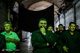 عزاداری شهادت امام جعفر صادق(ع) در بازار تهران