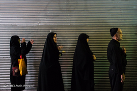 عزاداری شهادت امام جعفر صادق(ع) در بازار تهران