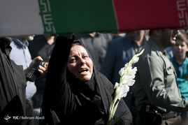 تشییع پیکر 5 شهید گمنام دوران دفاع مقدس - تبریز‎
