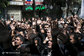 تشییع پیکر 5 شهید گمنام دوران دفاع مقدس - تبریز‎
