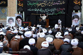 مراسم یادبود واقعه مدرسه فیضیه -‎ قم‎