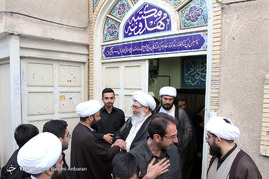 مراسم روضه شهادت امام صادق(ع) در مهدویه مشهد 