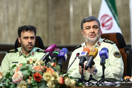 نشست خبری فرمانده ناجا به مناسبت روز خبرنگار
