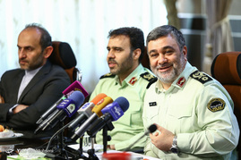 نشست خبری فرمانده ناجا به مناسبت روز خبرنگار
