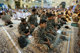 مراسم ترحیم والده شهید صیاد شیرازی