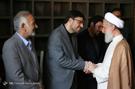 مراسم ترحیم والده شهید صیاد شیرازی