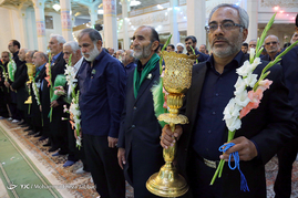 آئین آغاز جشن های دهه کرامت در قم‎
