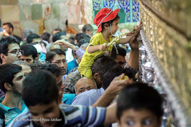 آئین آغاز جشن های دهه کرامت در قم‎
