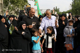 مراسم تشییع شهید مدافع حرم در شیراز‎
