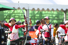 مسابقات تعیین رقیب تیر و کمان بانوان در المپیک ریو
